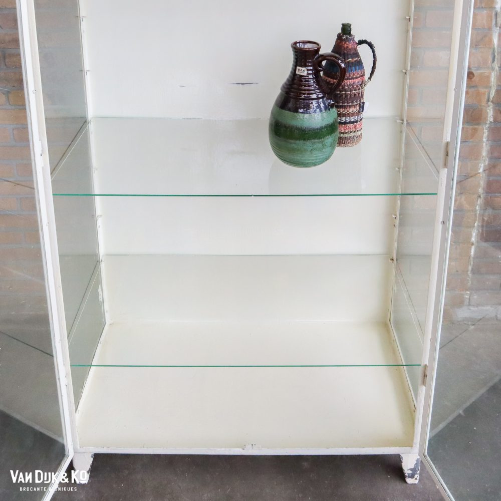 Vintage metalen dokterskast - Afbeelding 4