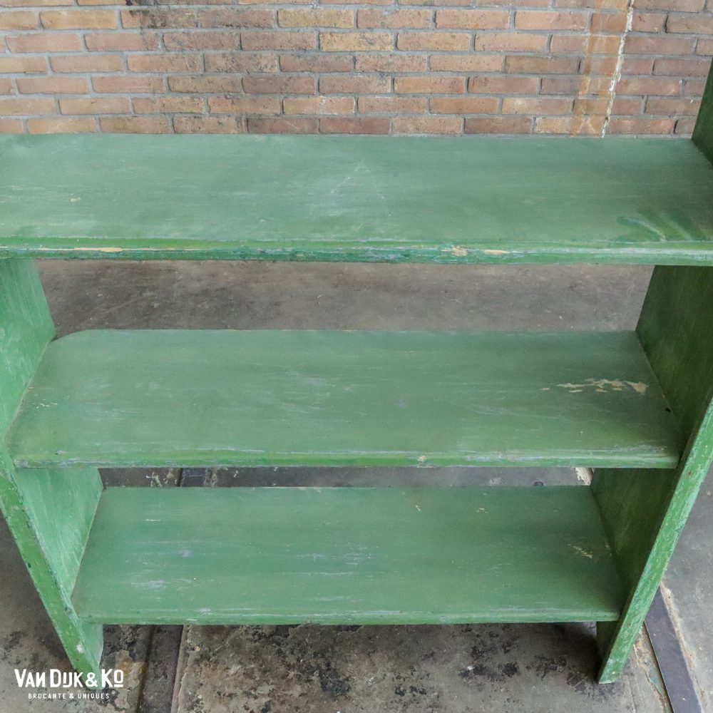Verweerde groene boekenkast - Afbeelding 5
