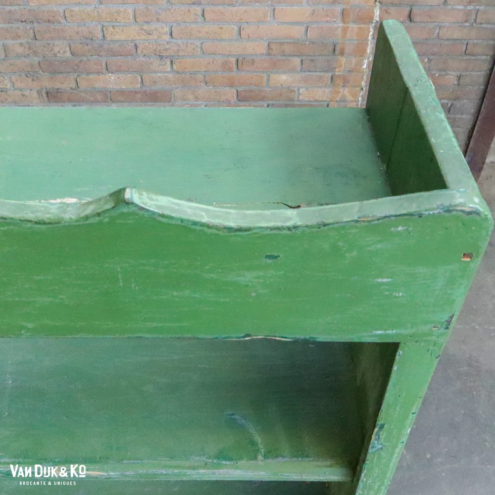 Verweerde groene boekenkast - Afbeelding 4