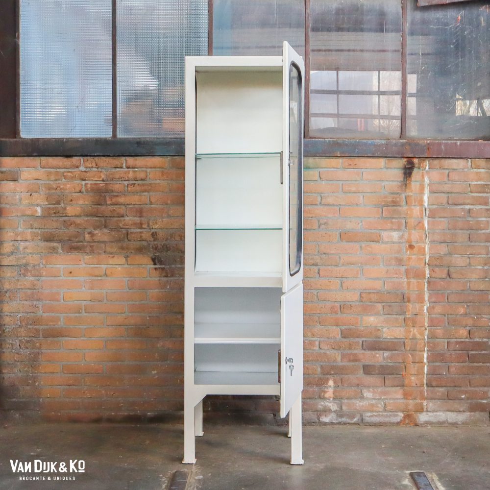 Vintage metalen dokterskast - Afbeelding 3
