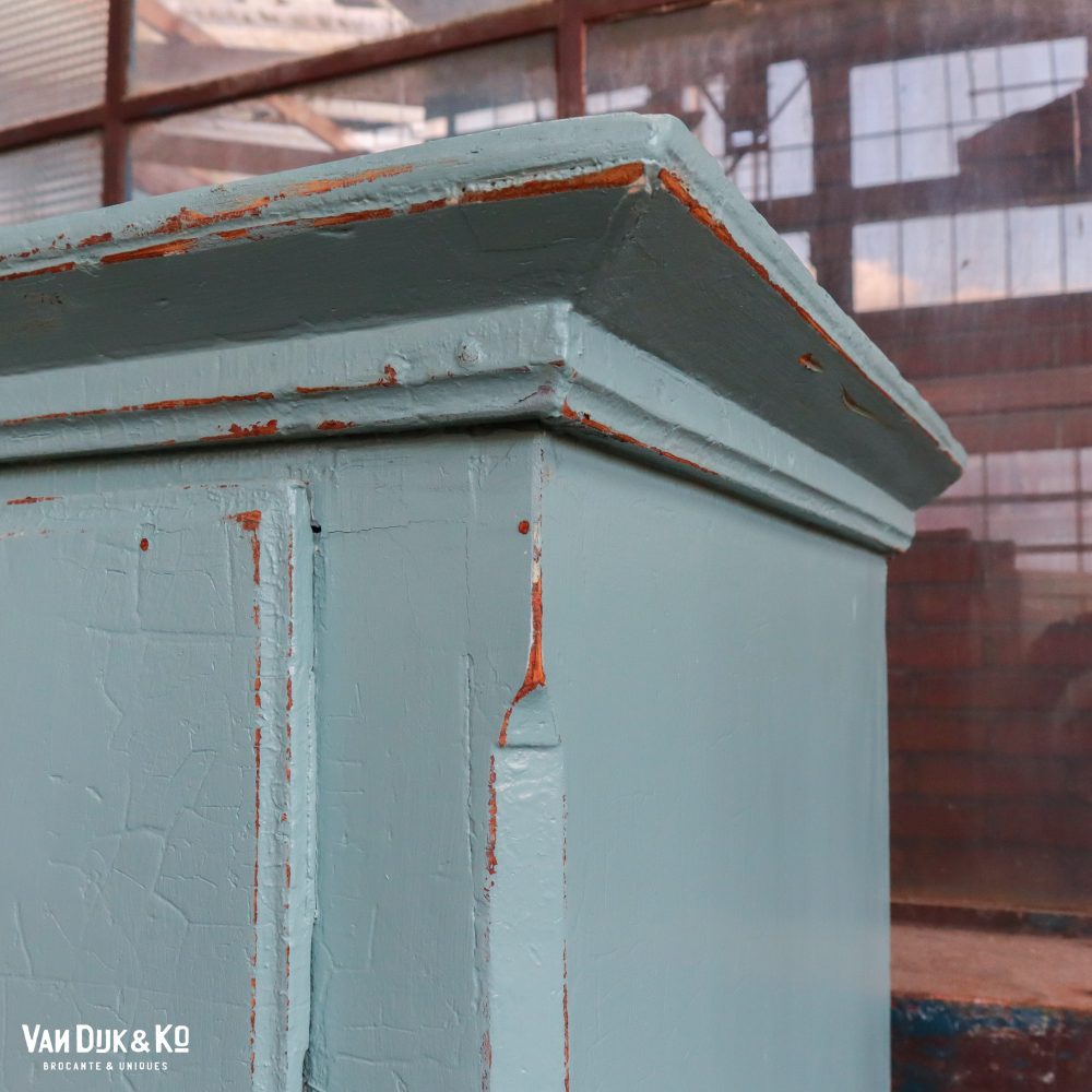 Blauwe eendeurs linnenkast - Afbeelding 5