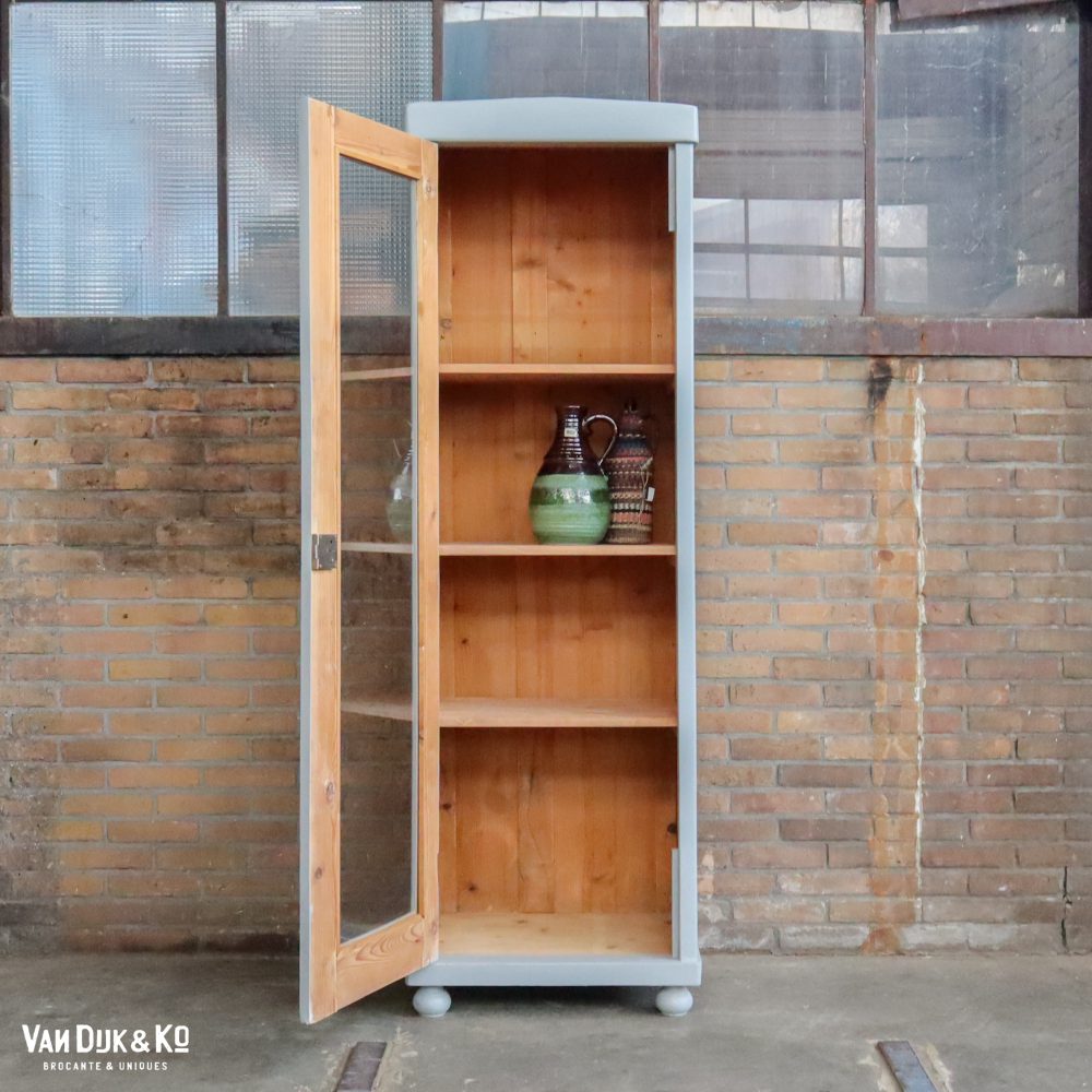 Eendeurs vitrinekast - Afbeelding 3