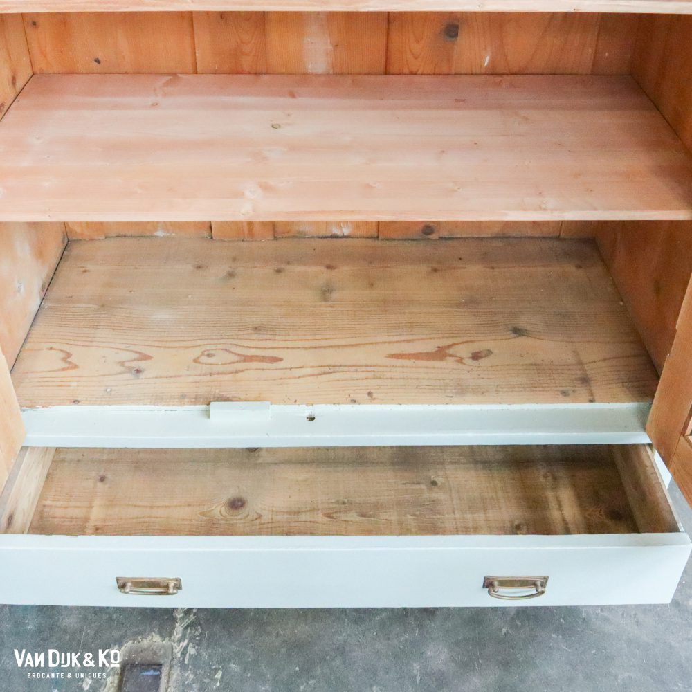 Brocante vitrinekast - Afbeelding 6