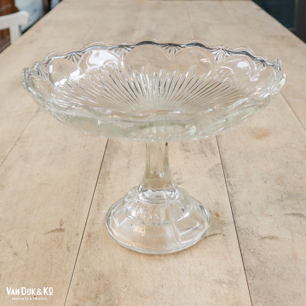 Diverse taartplateaus glas - Afbeelding 7