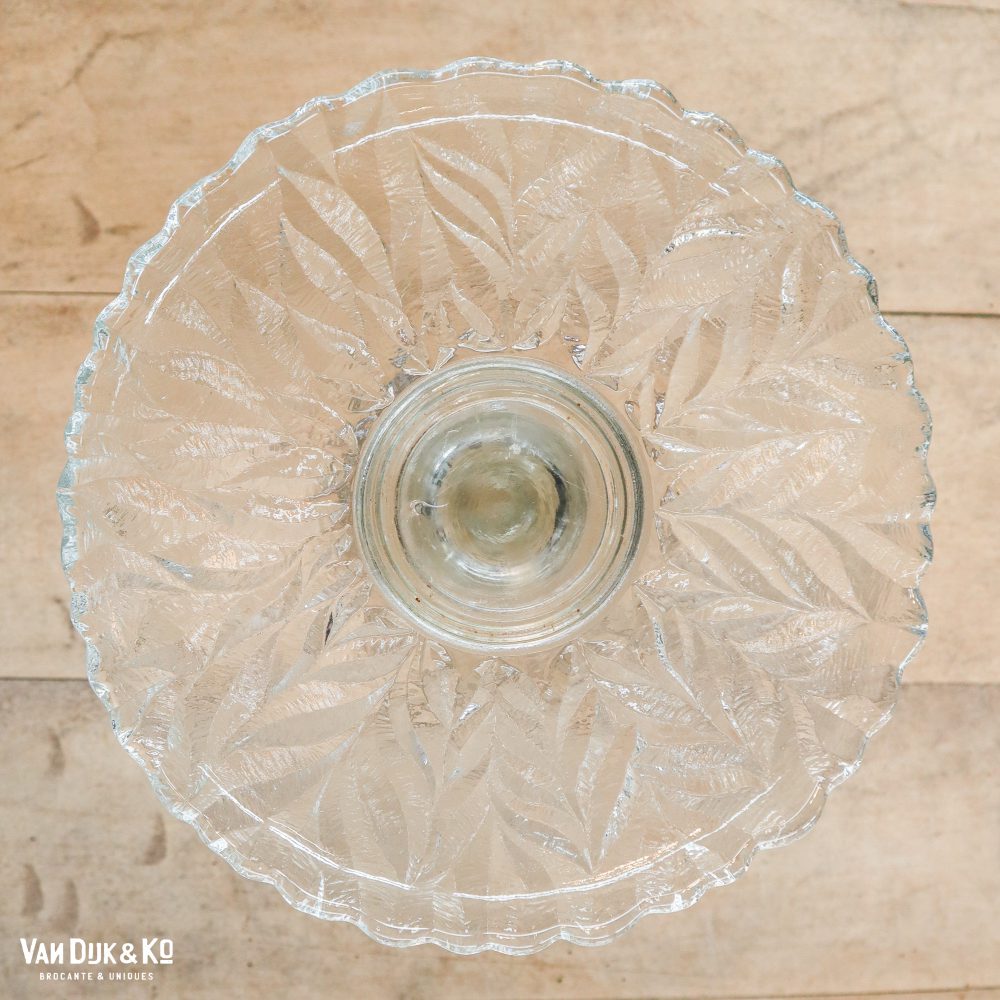 Diverse taartplateaus glas - Afbeelding 4