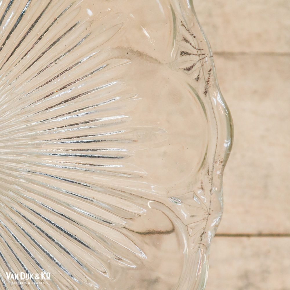 Diverse taartplateaus glas - Afbeelding 8