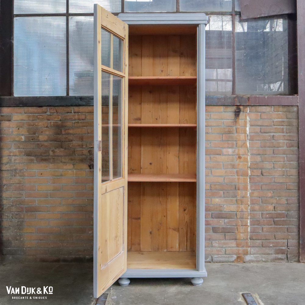 Eendeurs vitrinekast - Afbeelding 3