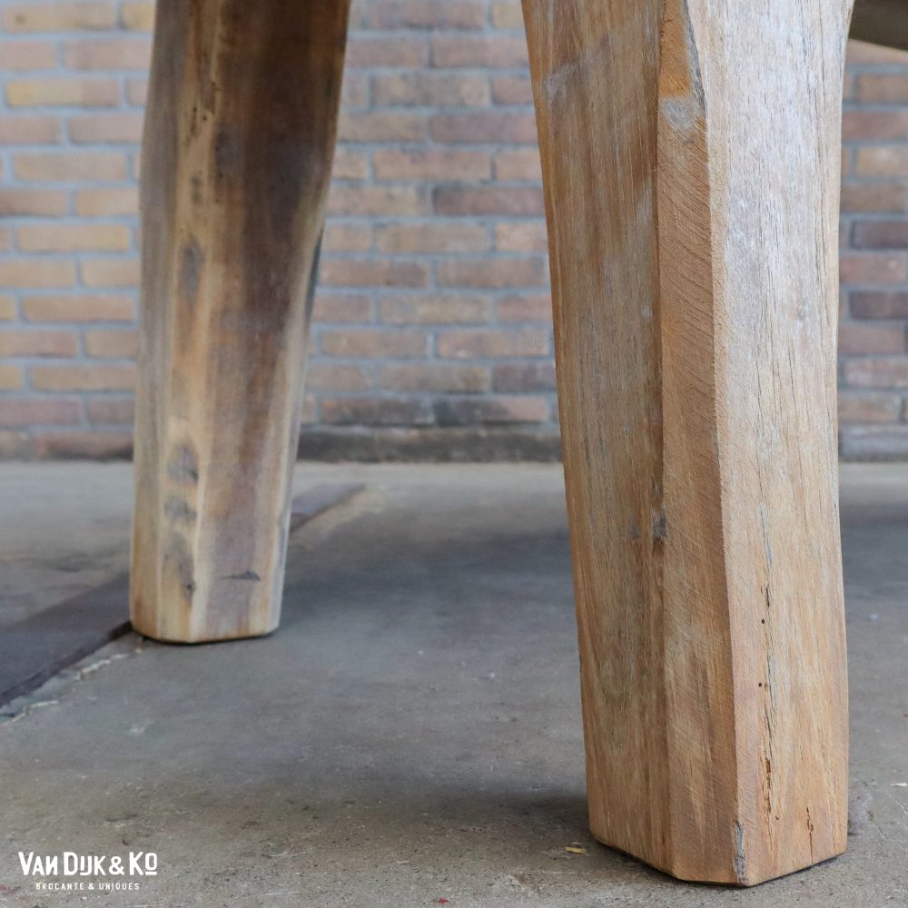 Lage houten slachttafel - Afbeelding 10