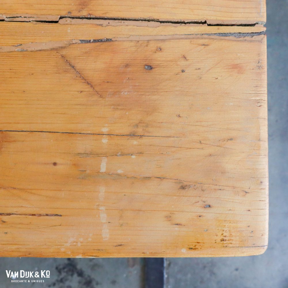 Brocante bureautje met la - Afbeelding 5