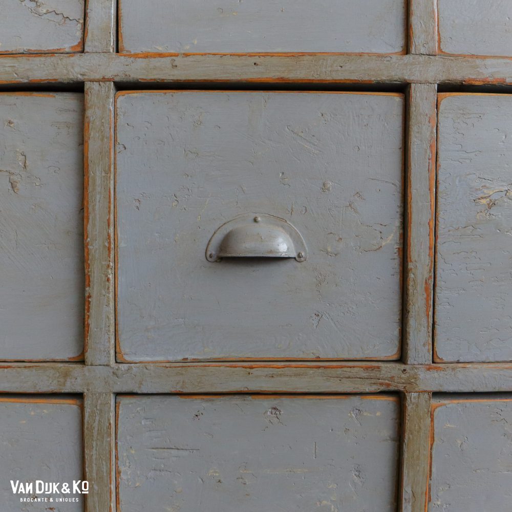 Grote vintage ladekast - Afbeelding 7