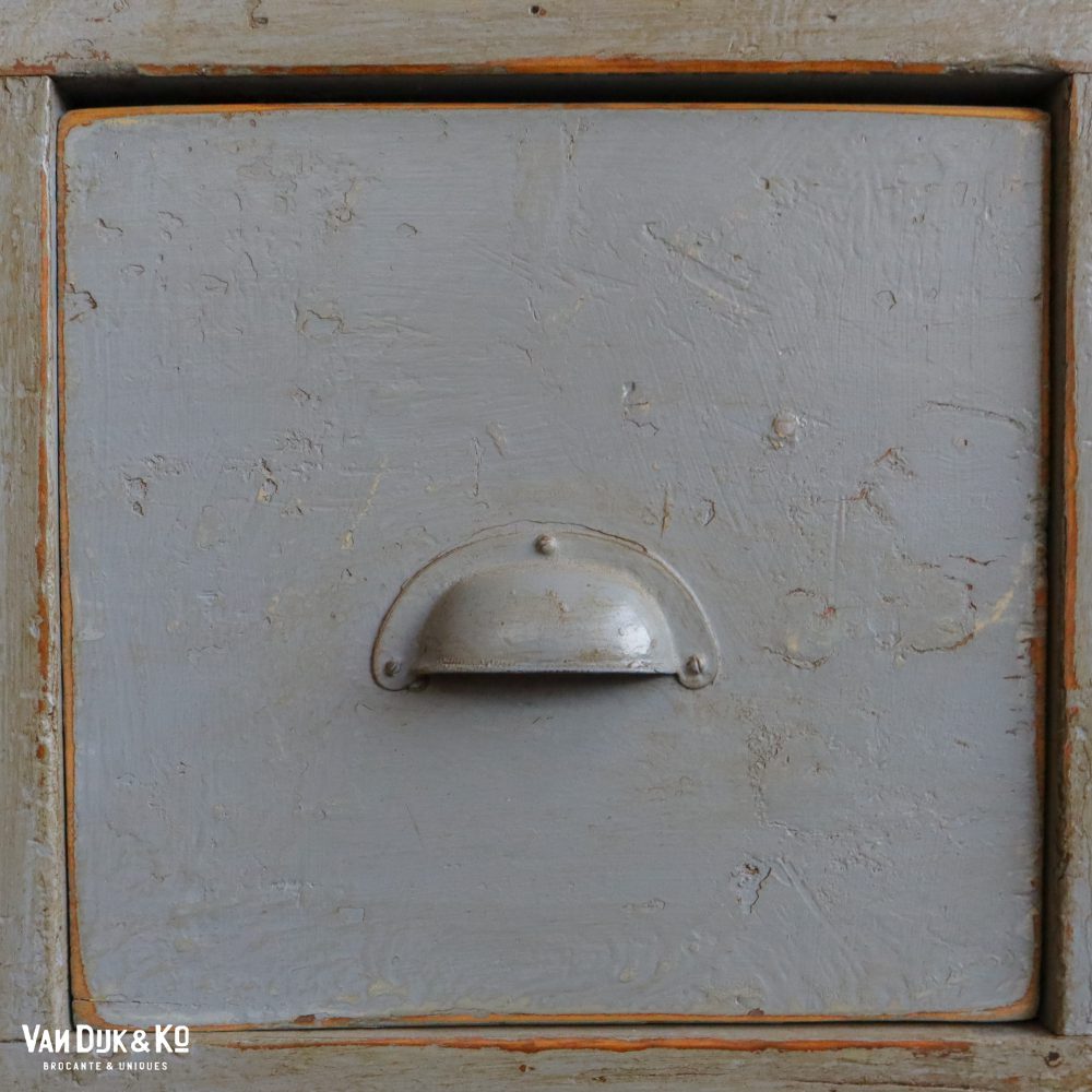 Grote vintage ladekast - Afbeelding 8