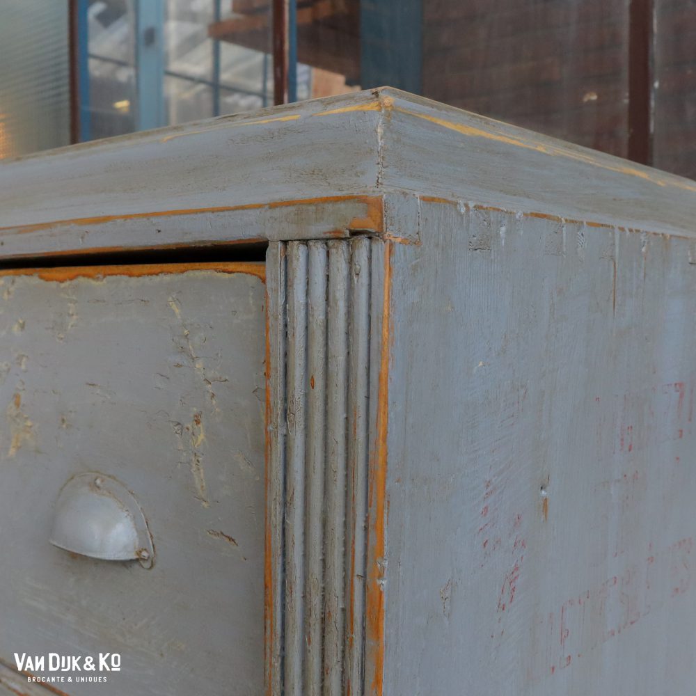 Grote vintage ladekast - Afbeelding 11