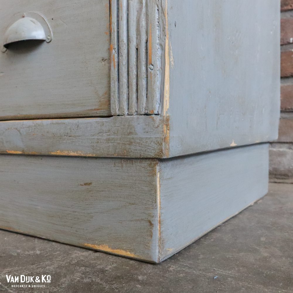 Grote vintage ladekast - Afbeelding 13