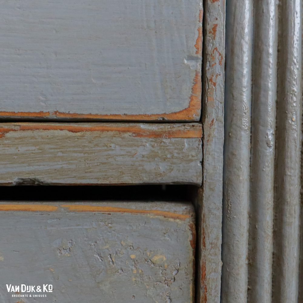 Grote vintage ladekast - Afbeelding 14