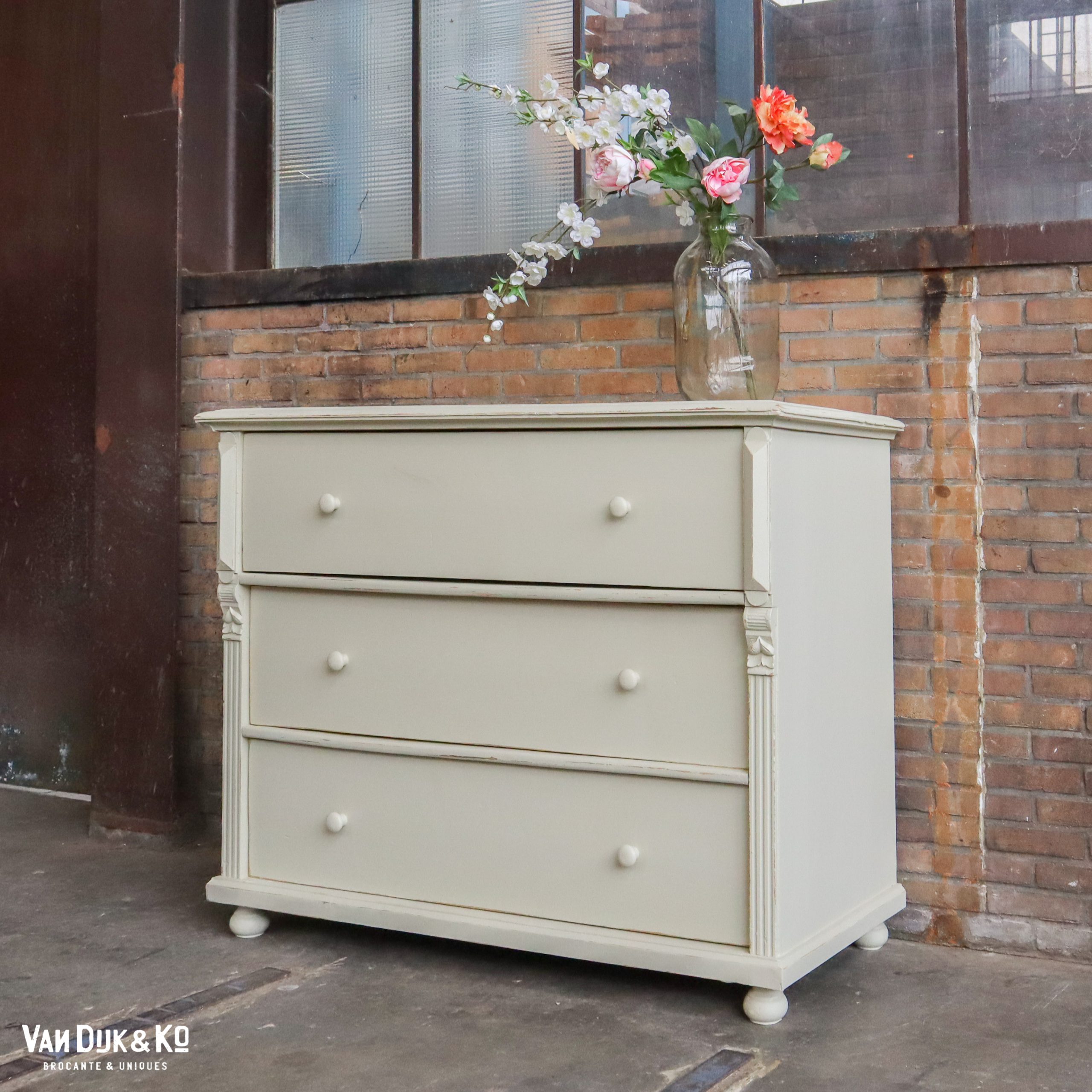 Mooi Raad eens begin Brocante commode » Van Dijk & Ko