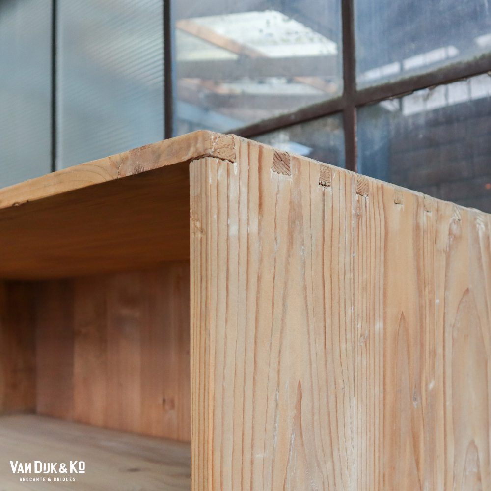Houten open boekenkast - Afbeelding 3