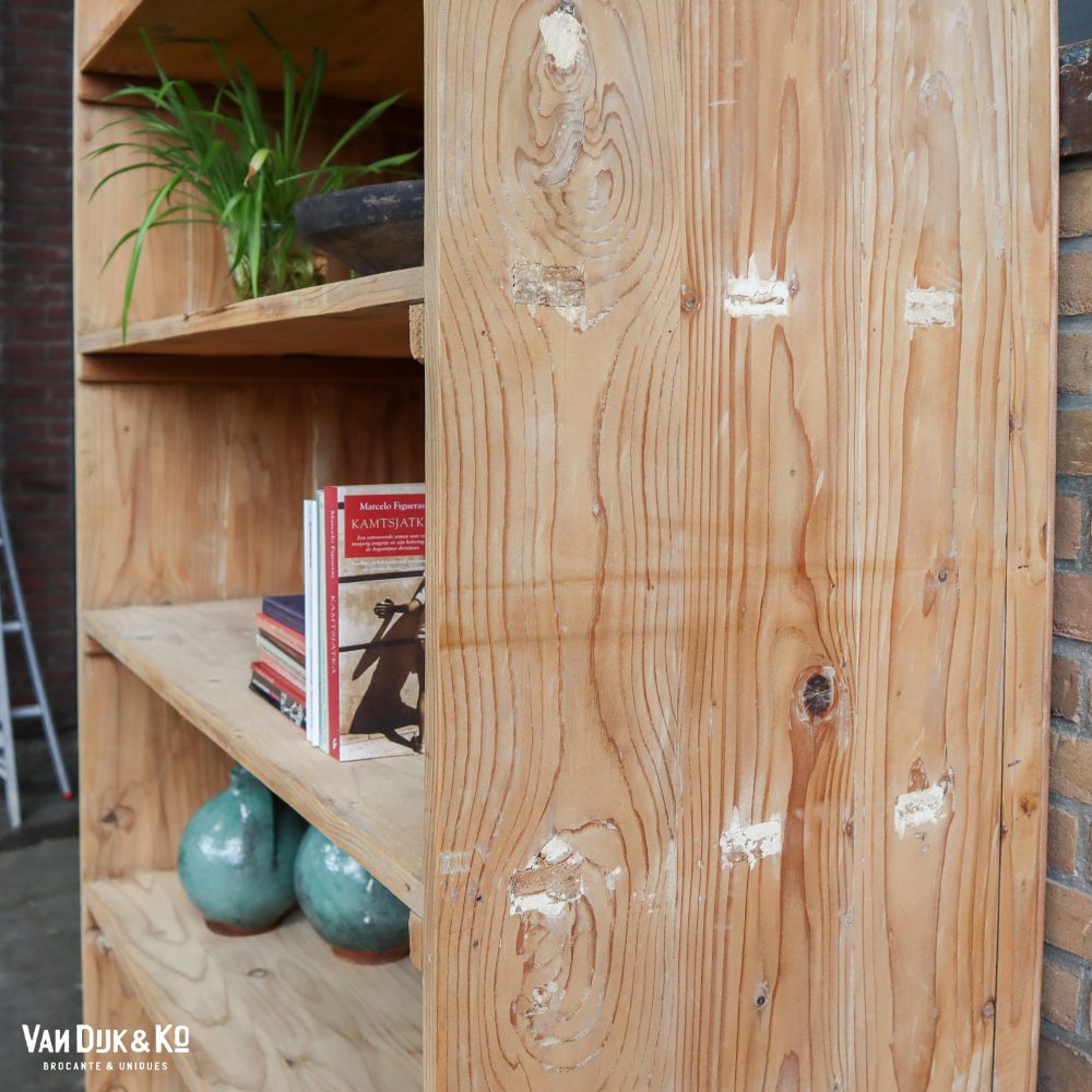 Houten open boekenkast - Afbeelding 4