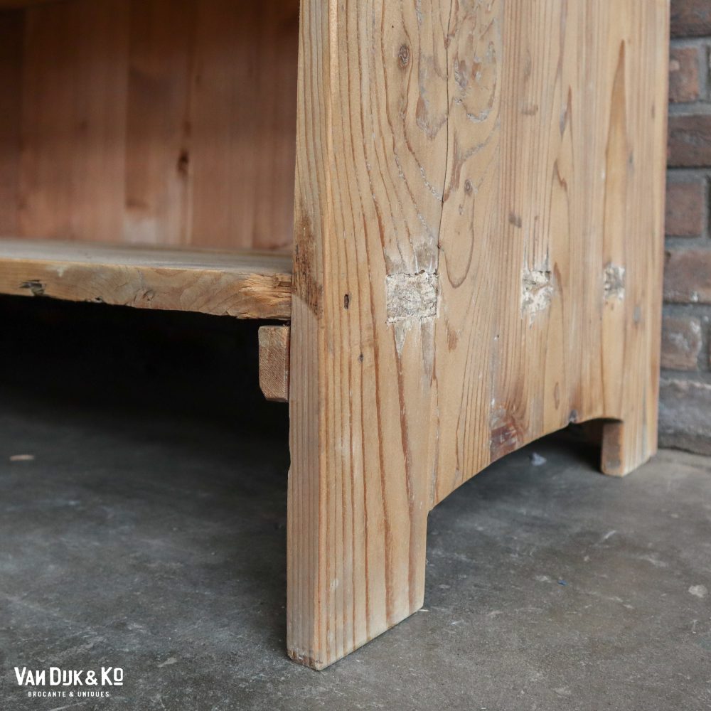 Houten open boekenkast - Afbeelding 8