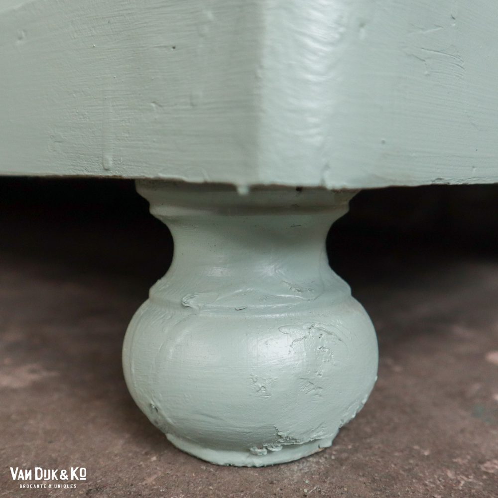 Mint groene linnenkast - Afbeelding 9