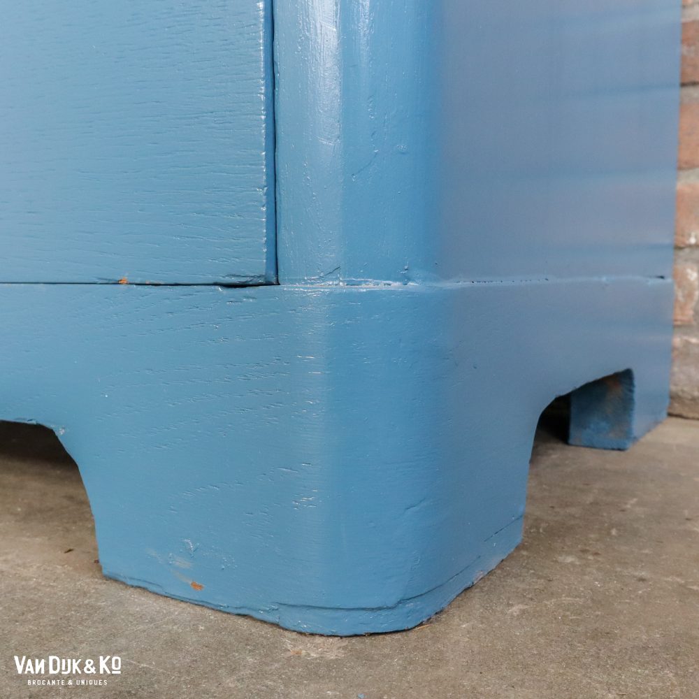 Blauwe vitrinekast - Afbeelding 8