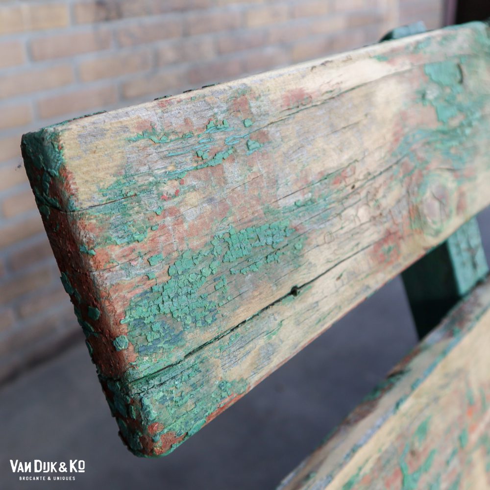 Brocante Hongaarse parkbank - Afbeelding 3