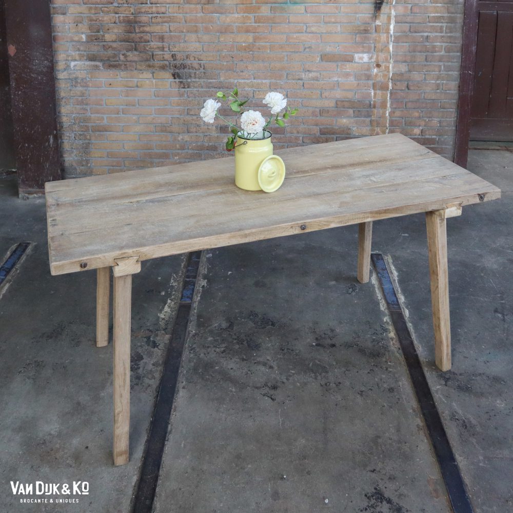 Houten slachttafel - Afbeelding 2