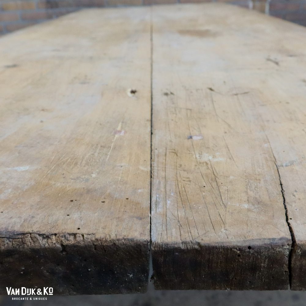 Landelijke houten tafel - Afbeelding 5