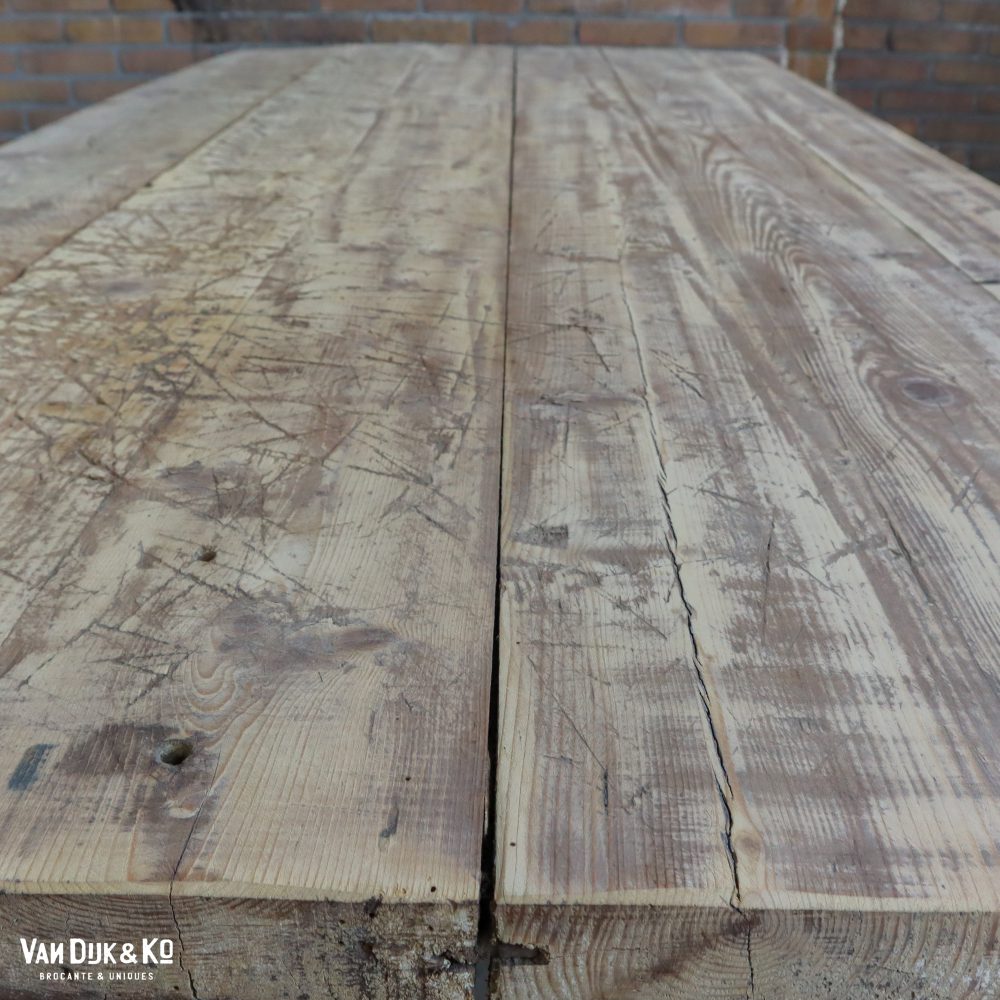 Landelijke tafel - groen onderstel - Afbeelding 5