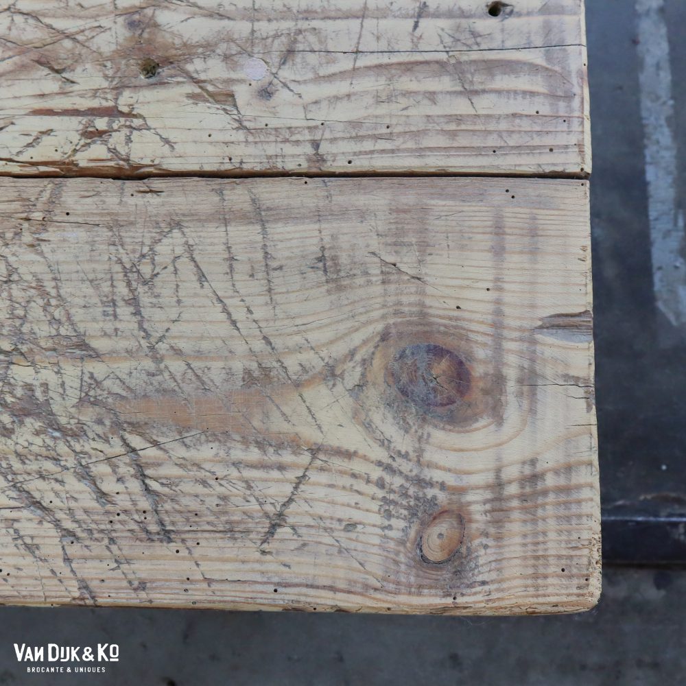 Landelijke tafel - groen onderstel - Afbeelding 6