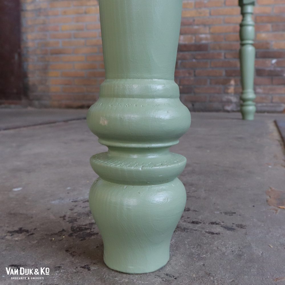 Landelijke tafel - groen onderstel - Afbeelding 9