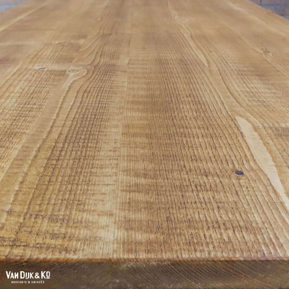 Landelijke tafel - groen onderstel - Afbeelding 5