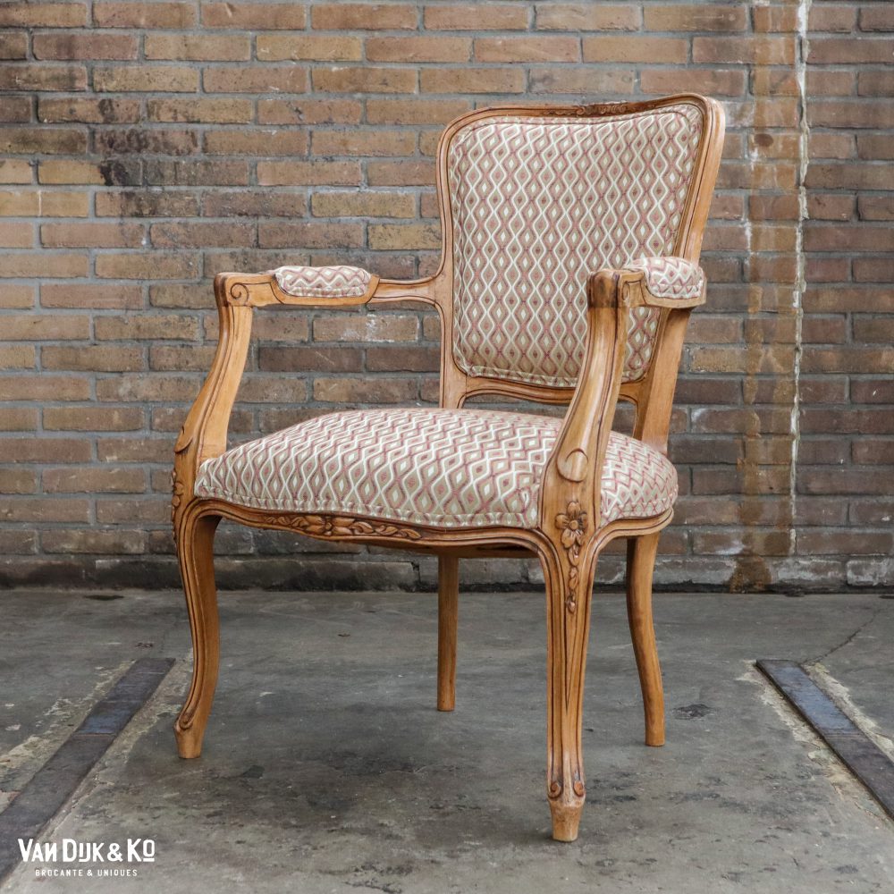 Louis XV stoel - twee stuks - Afbeelding 2