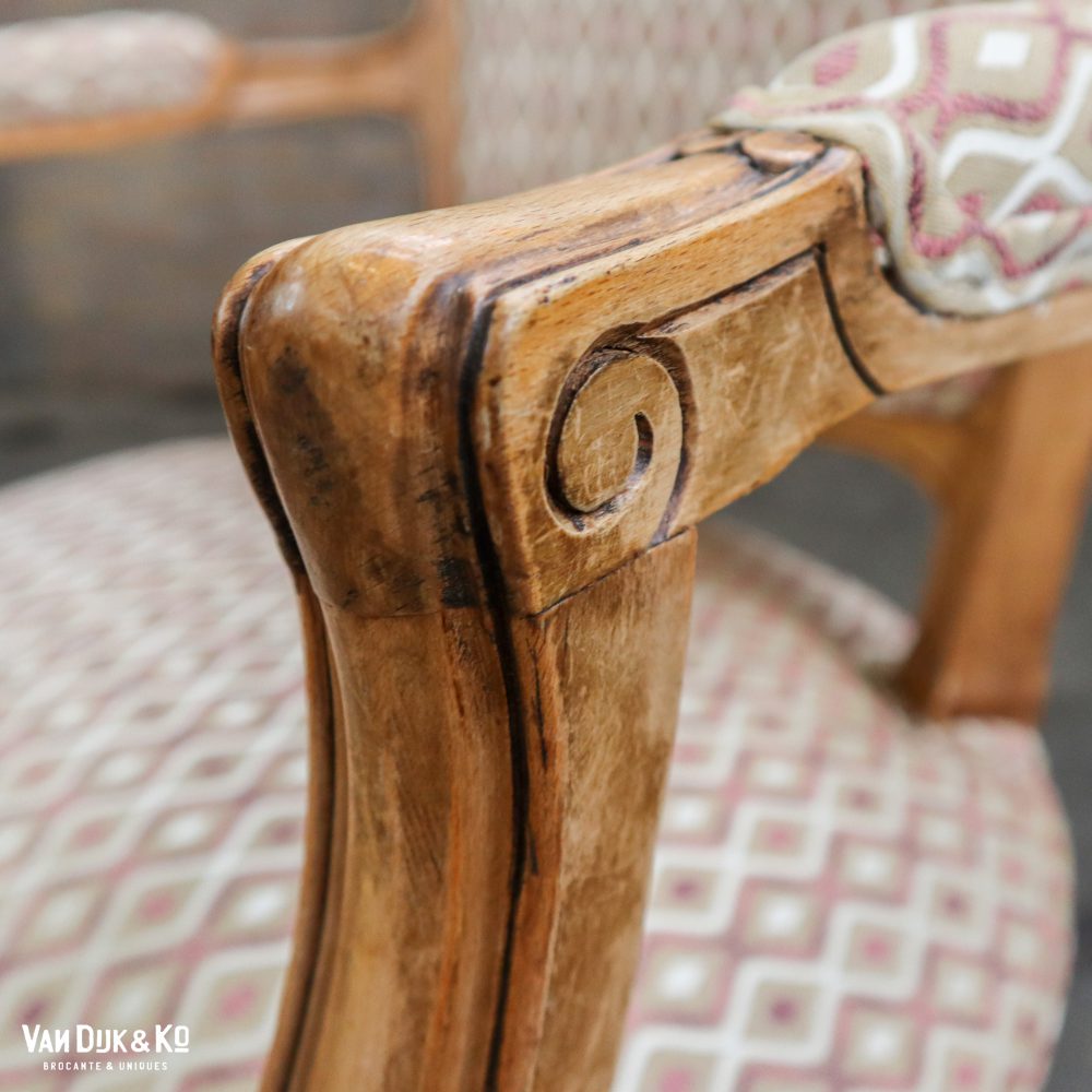 Louis XV stoel - twee stuks - Afbeelding 11
