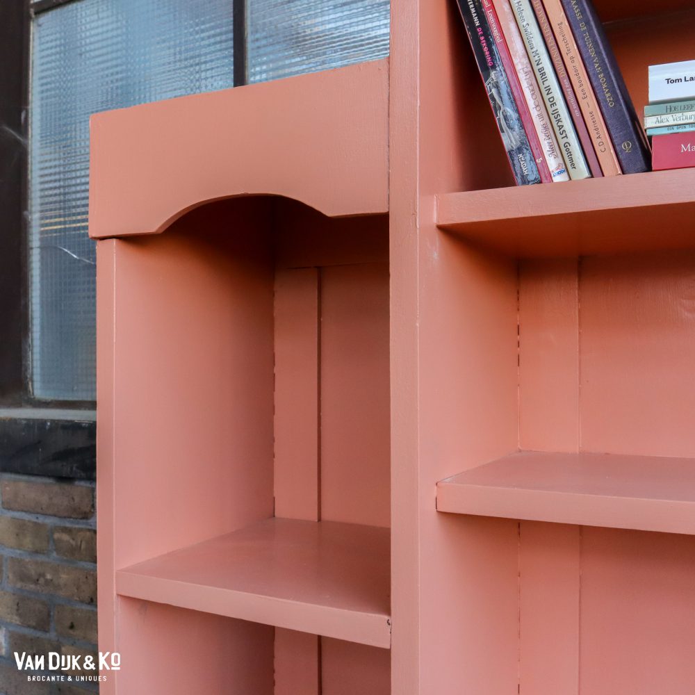 Zalmroze boekenkast - Afbeelding 4
