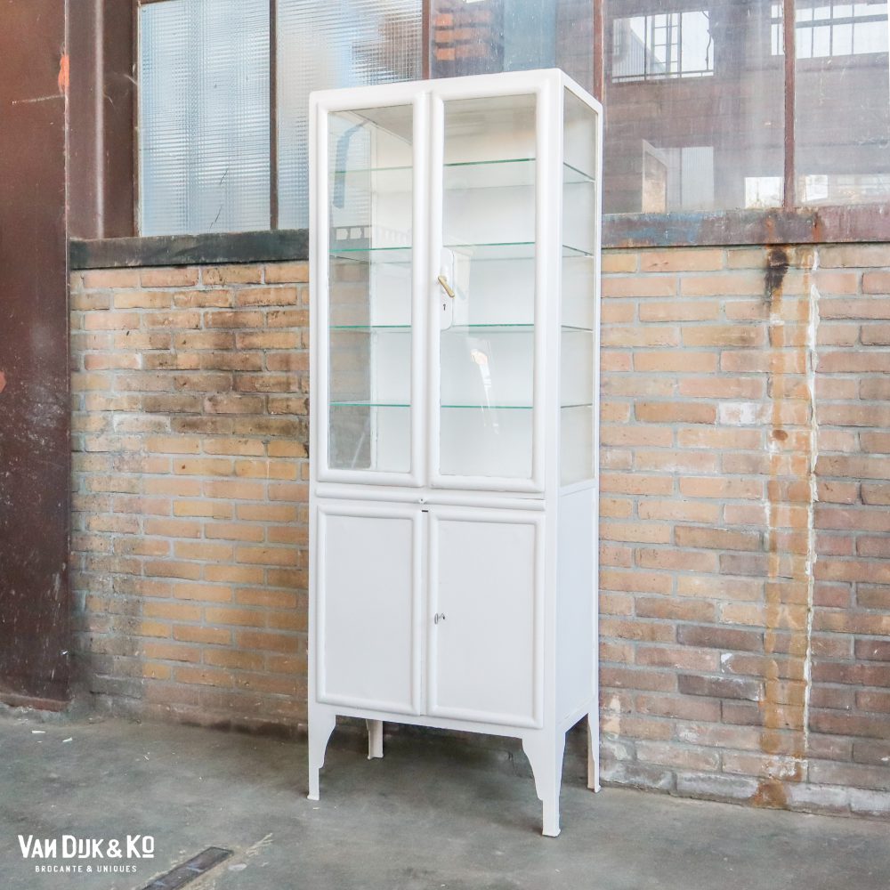 Vintage metalen dokterskast - Afbeelding 2