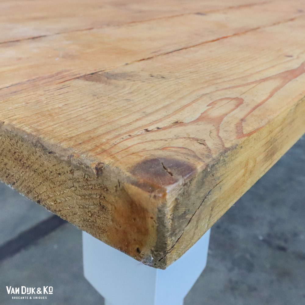 Landelijke houten tafel - Afbeelding 7