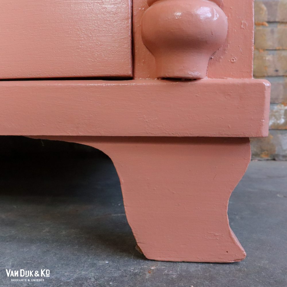 Zalmroze commode - Afbeelding 12