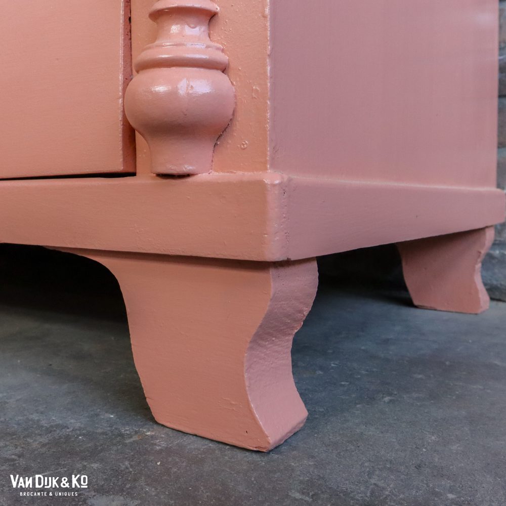 Zalmroze commode - Afbeelding 11