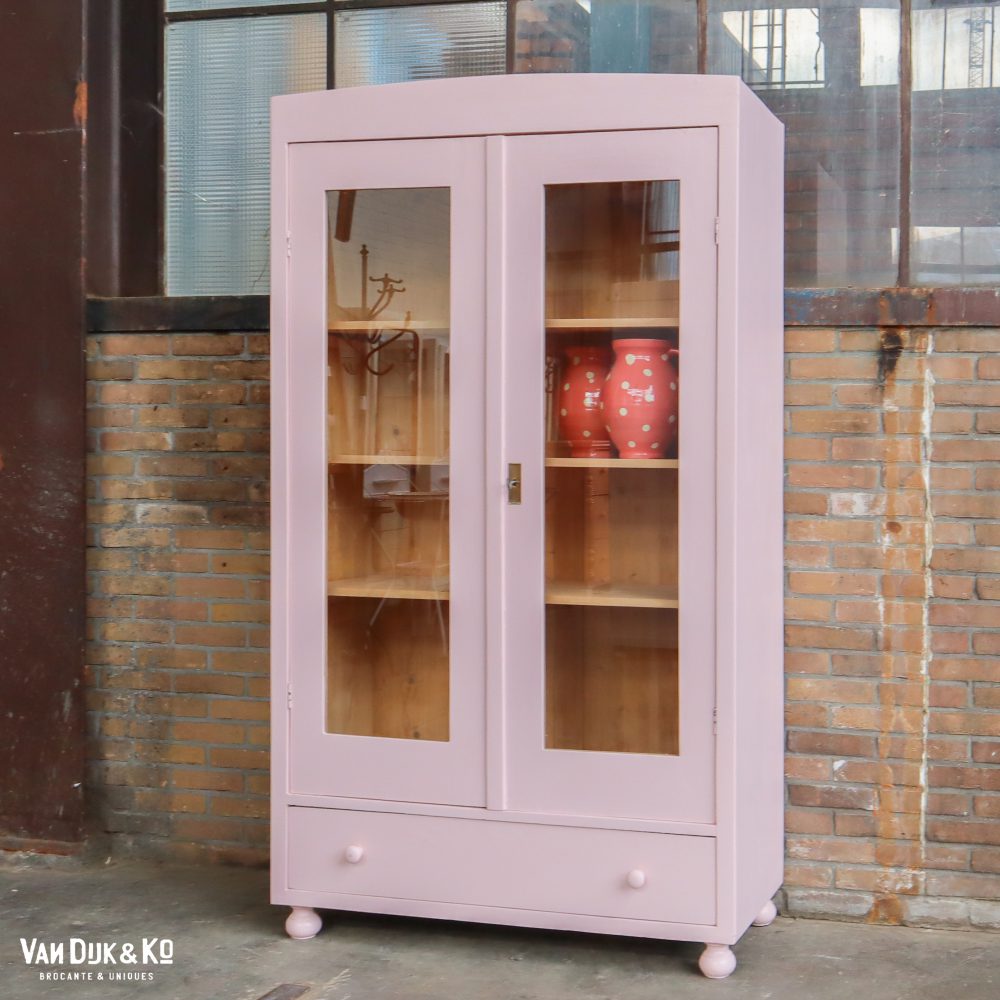 Roze vitrinekast - Afbeelding 2