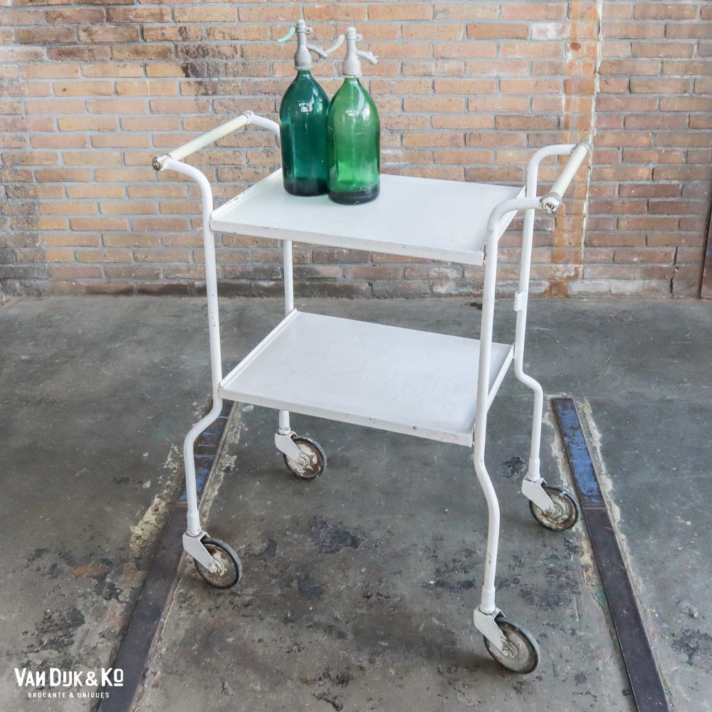 Vintage ziekenhuis trolley - Afbeelding 2