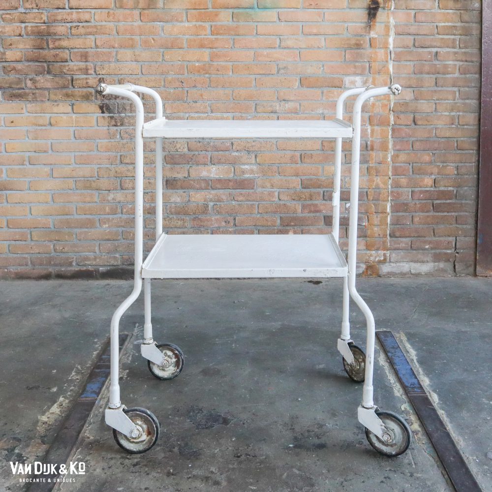 Vintage ziekenhuis trolley - Afbeelding 4