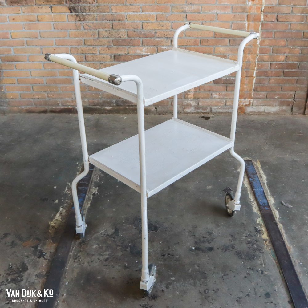Vintage ziekenhuis trolley - Afbeelding 3