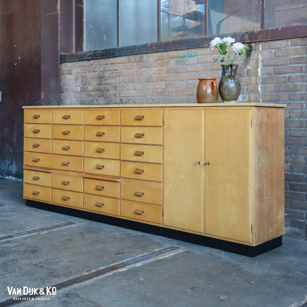Vintage ladekast - Afbeelding 2