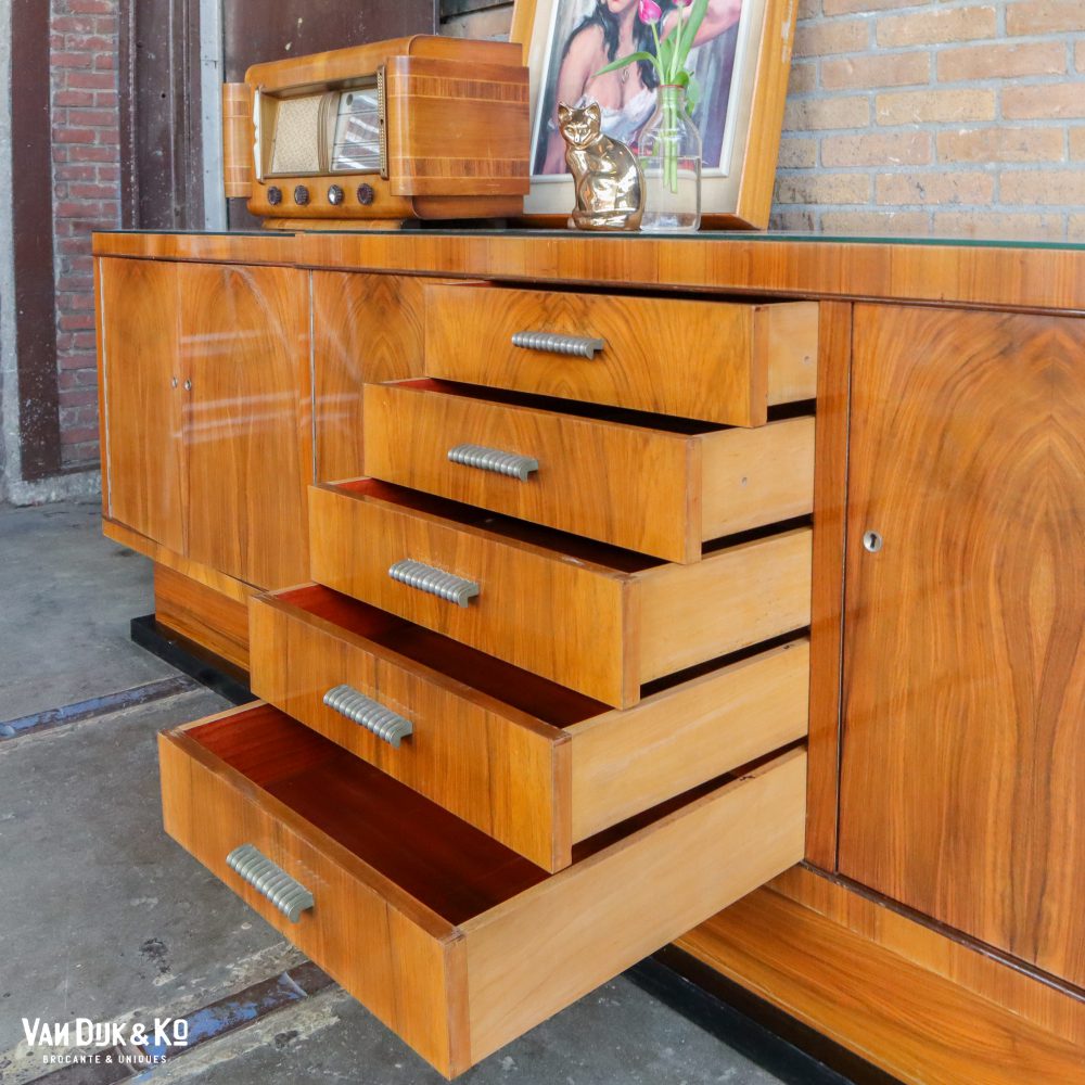 Vintage Art Deco dressoir - Afbeelding 7