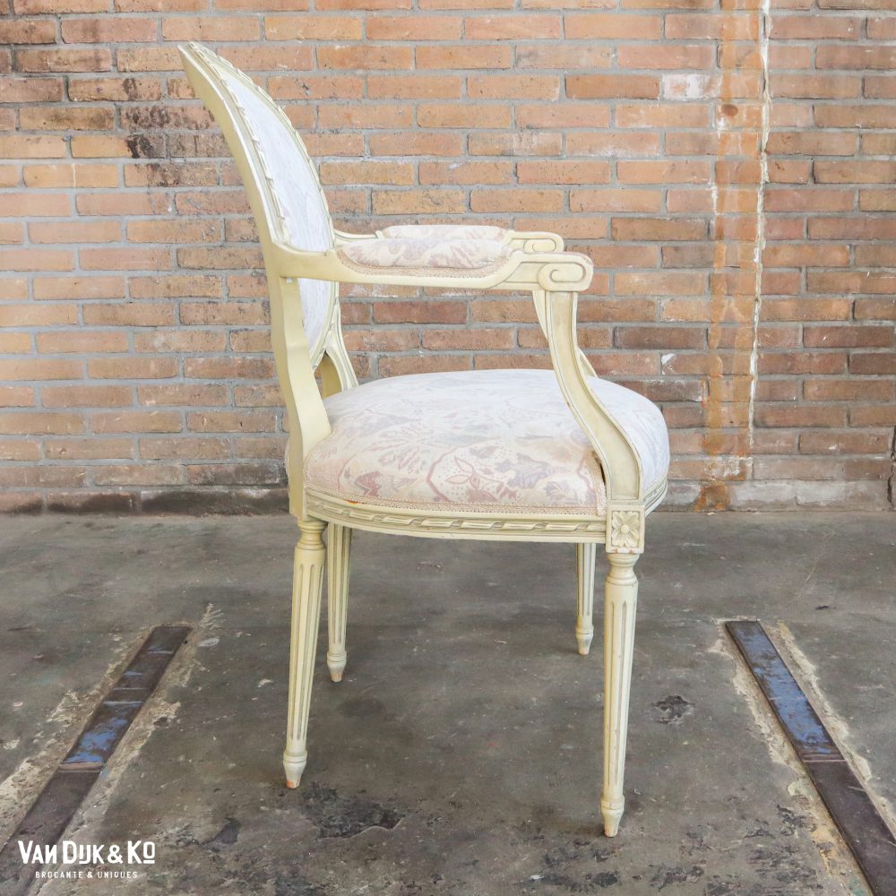 Vintage Louis XV stoel - Afbeelding 4