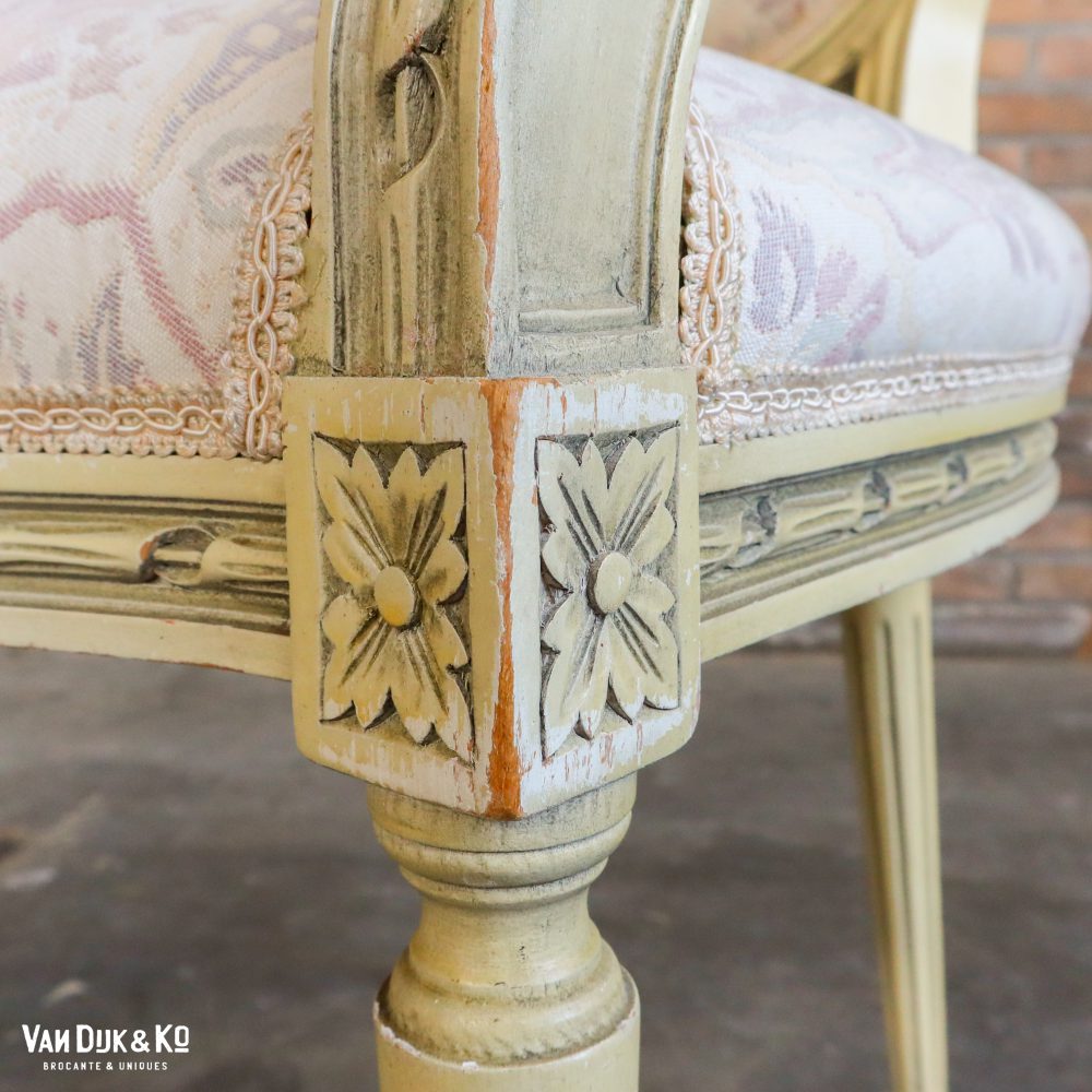 Vintage Louis XV stoel - Afbeelding 14