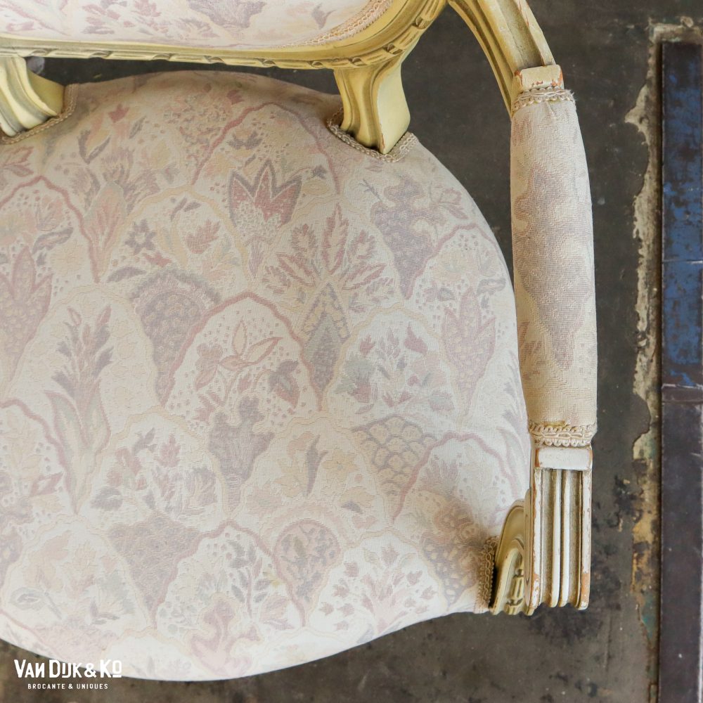 Vintage Louis XV stoel - Afbeelding 6