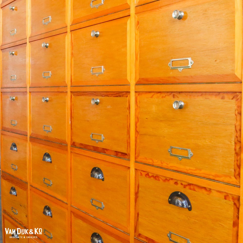 Vintage kleppenkast - Afbeelding 6