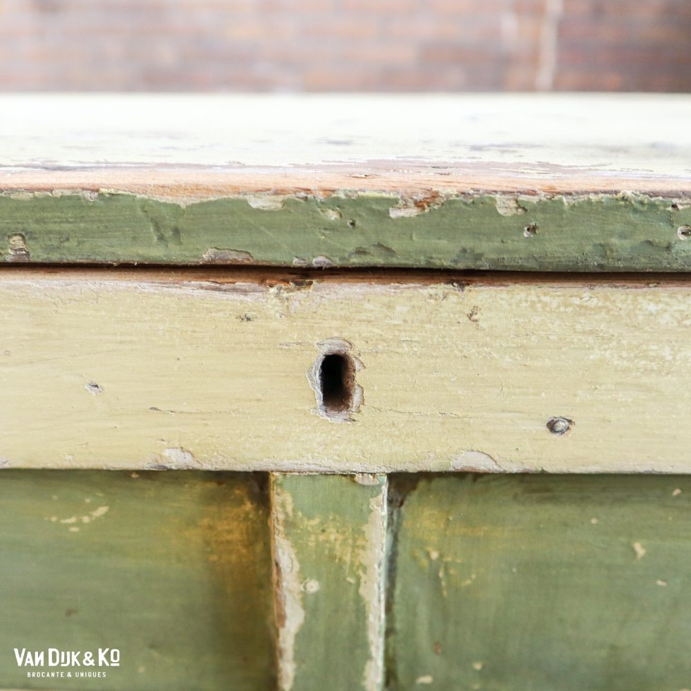 Brocante houten kist - Afbeelding 10