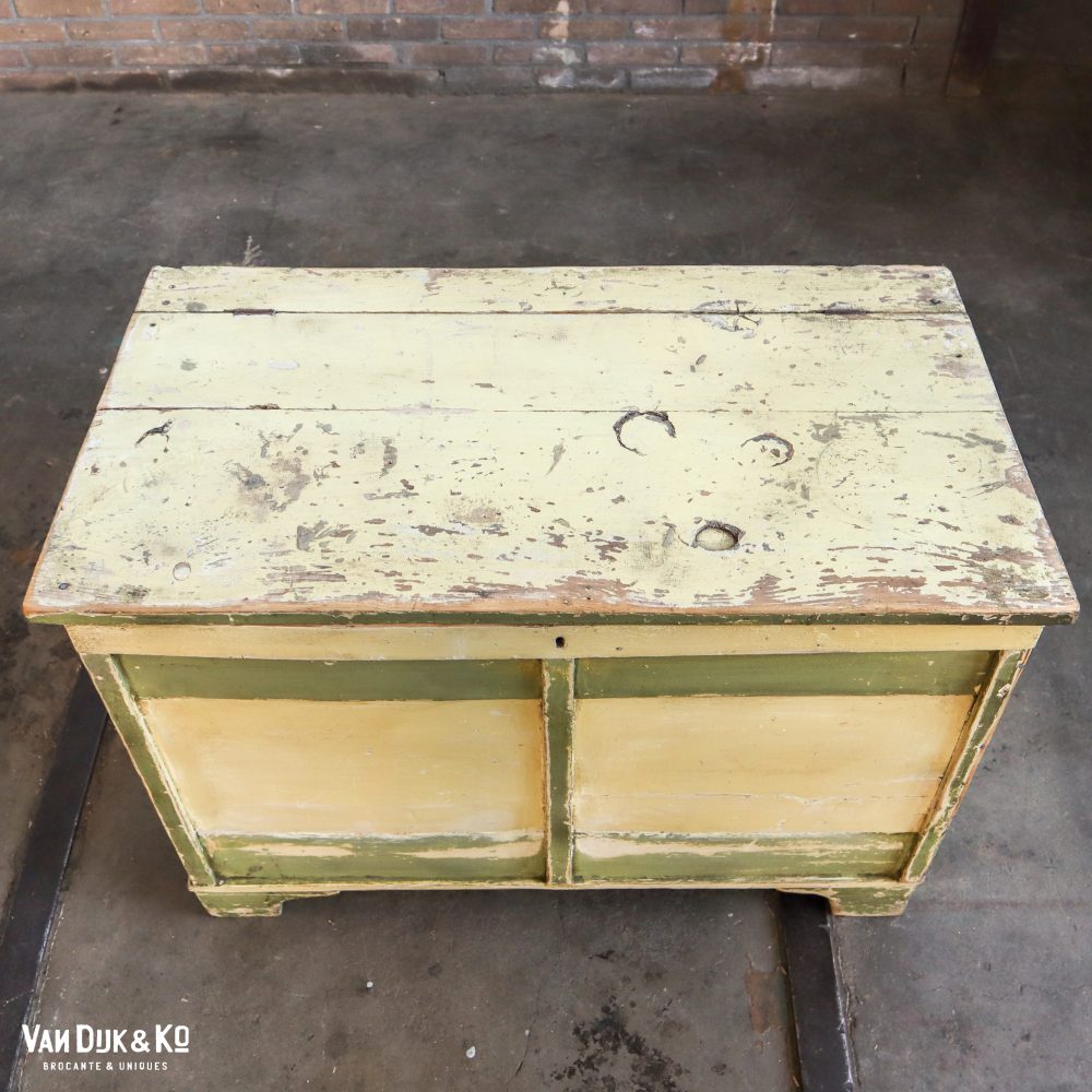 Brocante houten kist - Afbeelding 6